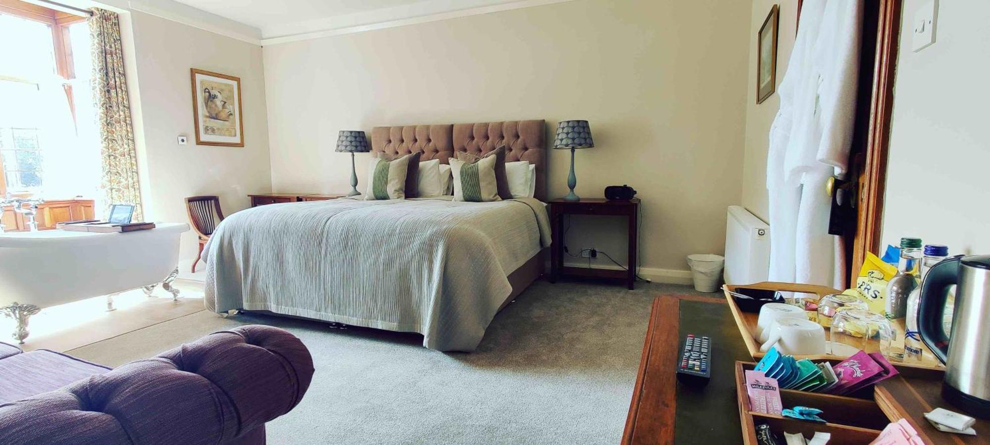 Luxury Bed And Breakfast At Bossington Hall In Exmoor, Somerset Porlock Chambre photo